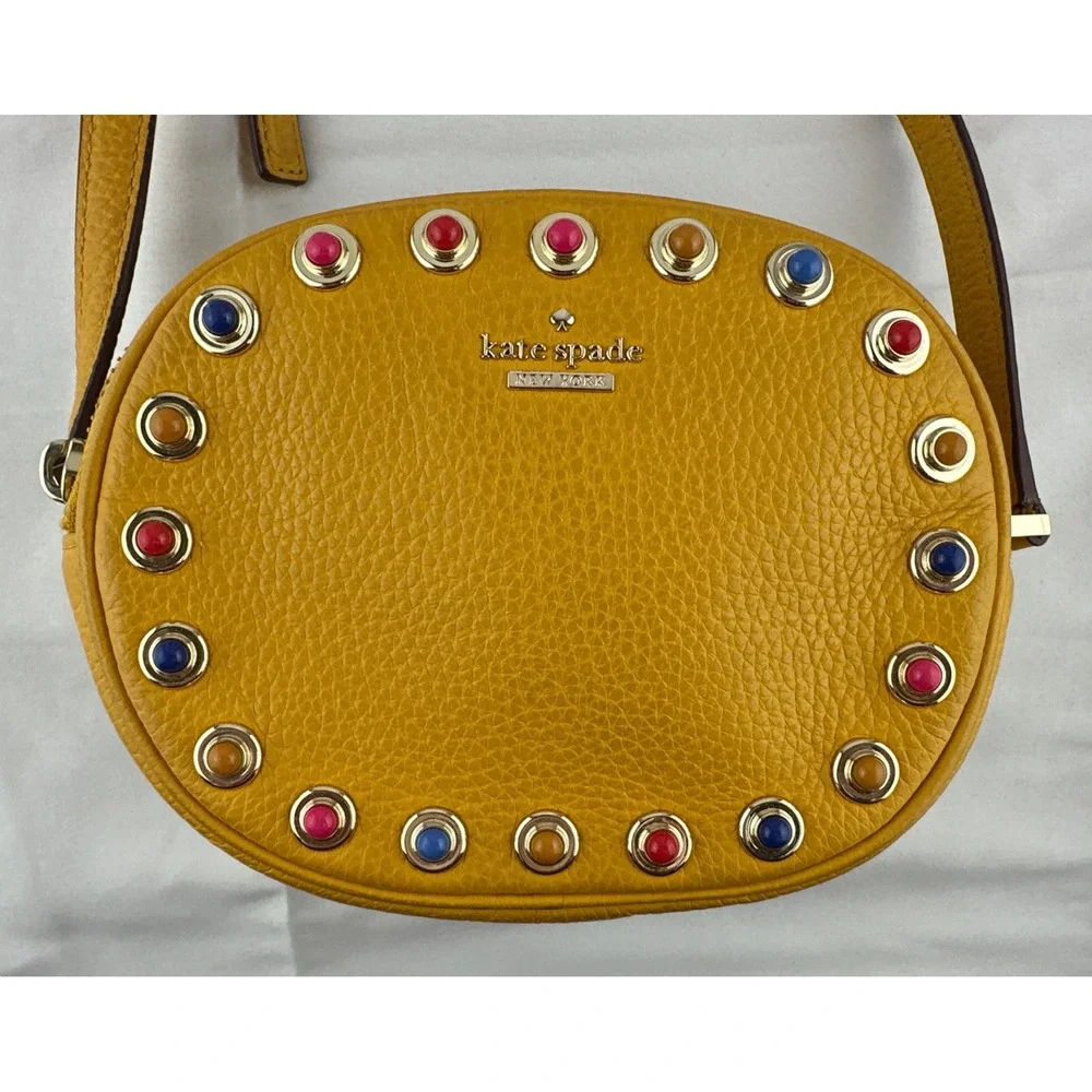 Kate Spade Women's‎ Yellow Devoe Street Tinley Crossbody Small bag 154834